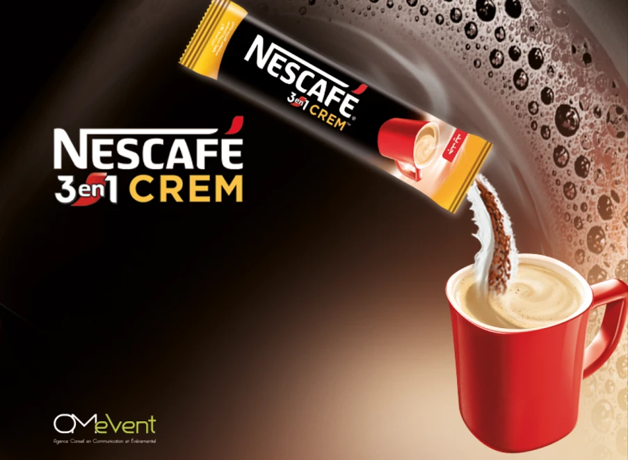 Visuel du concept Nescafé 3en1 CREM Good Morning World