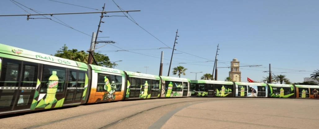 Mountain Dew — Habillage tram